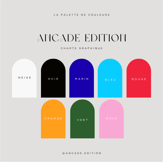 L’art des couleurs : Dans les coulisses d’Ancade Édition