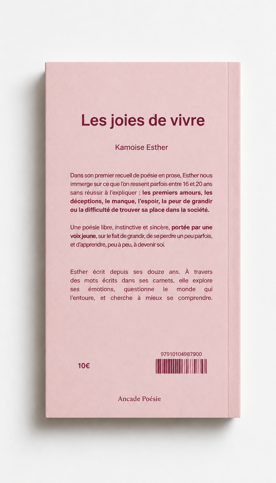 Les joies de vivre - Esther Kamoise